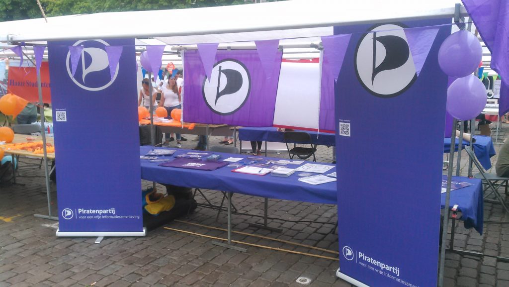 Piratenpartij Groningen stand